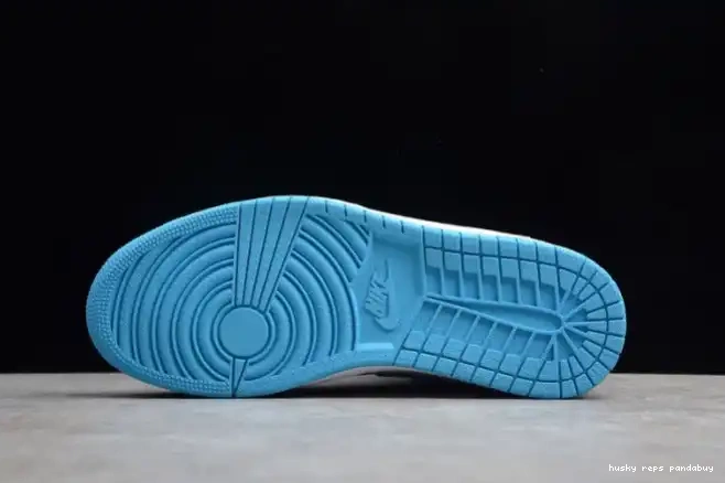 Rep Husky Jordan High OG Air 555088-117 Retro 1 'UNC' 0420